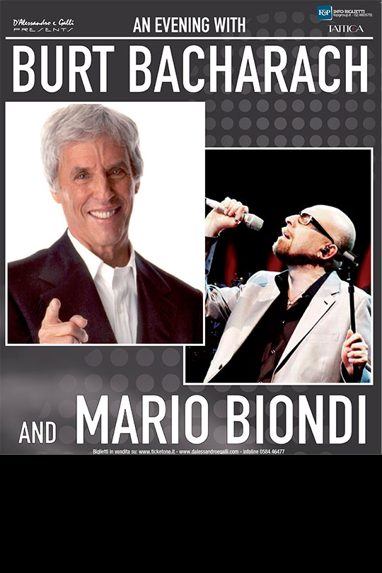 BURT BACHARACH e MARIO BIONDI